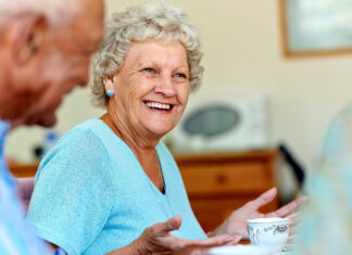 Older adults’ mental health is resilient during pandemic, new study finds A group of nursing home residents