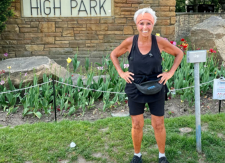 Senior runner logs exercise every day for 3 years Senior runner logs exercise every day for 3 years