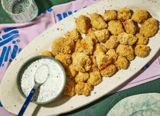 Crispy Curried Cauliflower Bites Crispy Curried Cauliflower Bites