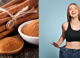Cinnamon for weight loss: 8 ways to use the spice Women holding jeans and cinnamon