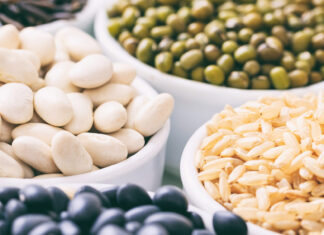 Med’s Saket Saxena recommends exercise and a Mediterranean diet for longevity Photo of legumes and beans in bowls