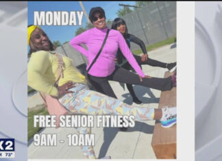 Free Senior Fitness Series happening now at Joe Louis Greenway Free Senior Fitness Series happening now at Joe Louis Greenway