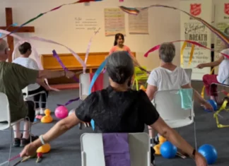 Bicester Salvation Army’s chair exercises boost heart health Bicester Salvation Army’s chair exercises boost heart health