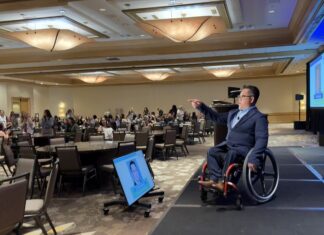 OCDE-led School-Based Mental Health Summit kicks off year of support for students – OCDE Newsroom Dr. Stefan Bean speaks from the stage to an audience of mental health professionals at the School-Based Mental Health Summit in Costa Mesa.
