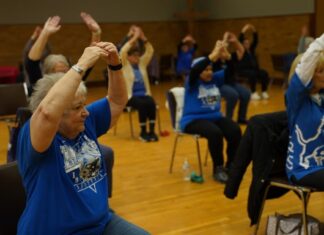 Fitness classes keep seniors on the move and connected at St. Louis Parish- Detroit Catholic Fitness classes keep seniors on the move and connected at St. Louis Parish- Detroit Catholic